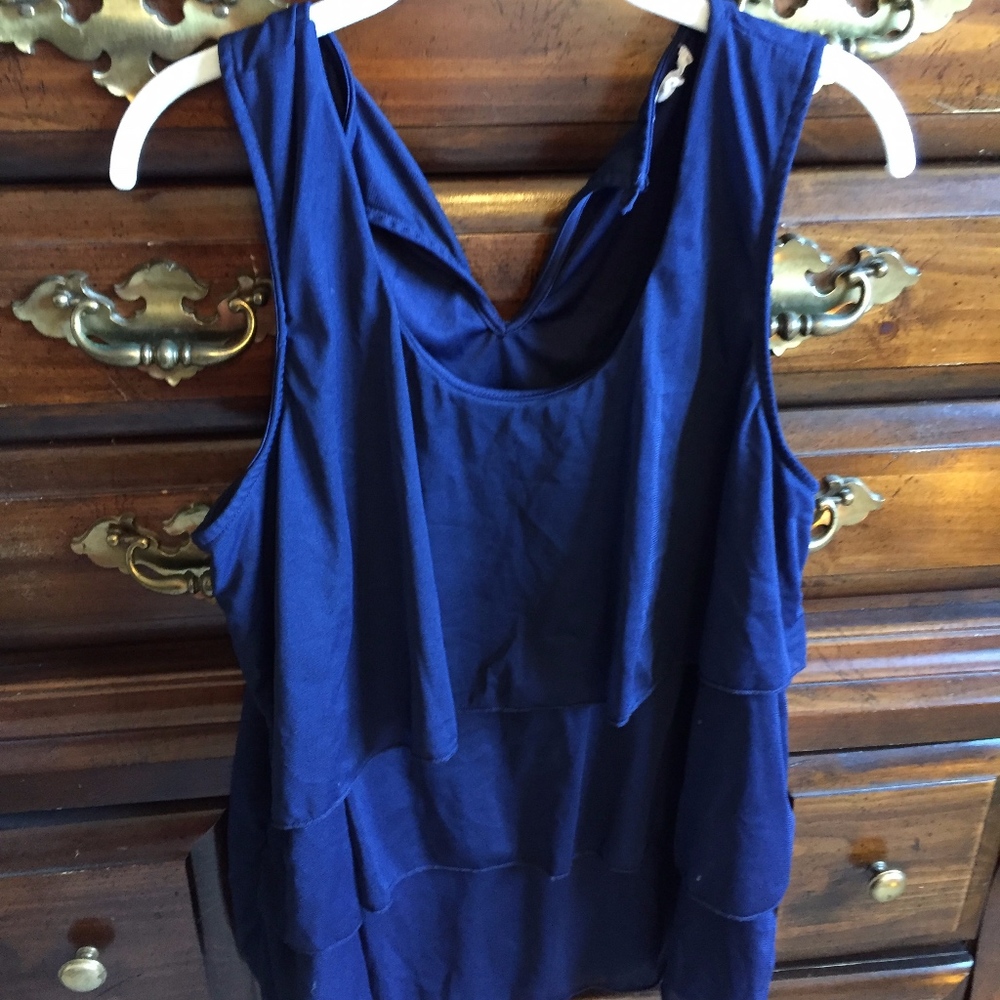 Maurice's Navy Blue Top
